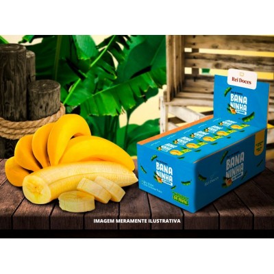 BANANINHA - REI DOCES - 25g CREMOSA ZERO ACUCAR - DP24
